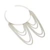 1335-silver-diamante-chains-drop-arm-cuff-1.webp Silver Diamante Chains Drop Arm Cuff