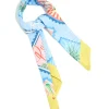 Blue Fabric 'Paradise' Vacation Print Scarf