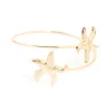 Gold Double Starfish Arm Cuff