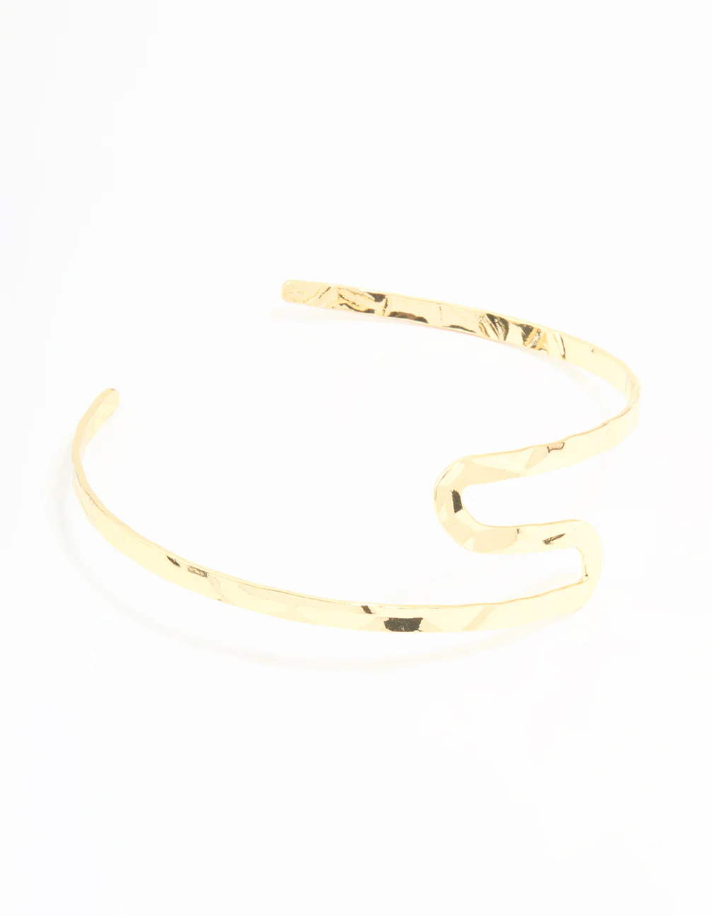 1340-gold-simple-swirl-arm-cuff-1.webp Gold Simple Swirl Arm Cuff