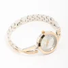 Mixed Metals Diamante Small Round Watch
