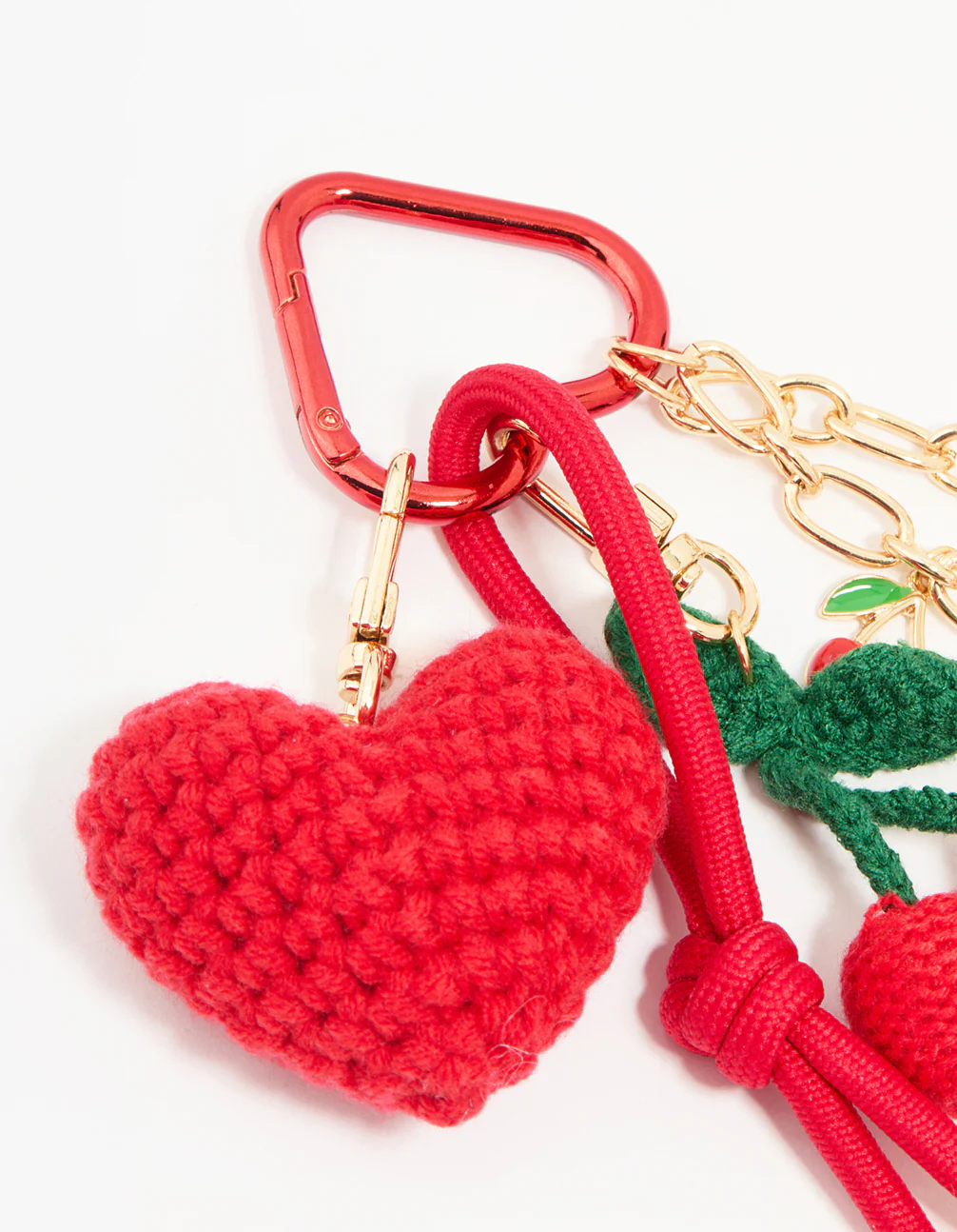 1363-red-crochet-fruit-fabric-key-chain-2.webp Red Crochet Fruit Fabric Key Chain