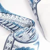 1364-blue-floral-paisley-print-bandana-hair-scarf-3.webp Blue Floral Paisley Print Bandana Hair Scarf