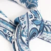 1364-blue-floral-paisley-print-bandana-hair-scarf-4.webp Blue Floral Paisley Print Bandana Hair Scarf