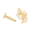 1366-gold-plated-surgical-steel-cubic-zirconia-floral-single-flat-back-stud-3.webp Gold Plated Surgical Steel Cubic Zirconia Floral Single Flat Back Stud