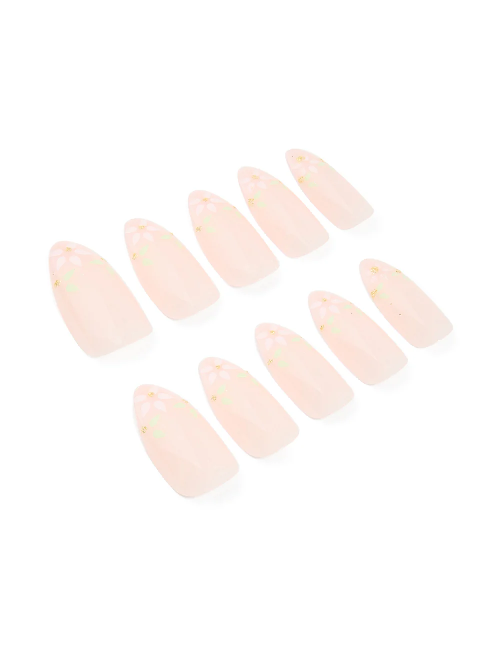 1371-pink-french-tip-floral-art-press-on-nails-24-set-1.webp Pink French Tip Floral Art Press On Nails 24-Set