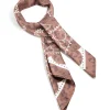Western Leopard Print Fabric Scarf