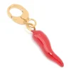 Waterproof Gold Plated Stainless Steel Red Chilli Charm
