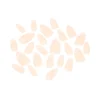 Pink Metallic French Tip Pearl Press On Nails 24-Set
