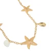 Gold Starfish & Sea Charms Belt