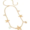 Gold Starfish & Sea Charms Belt