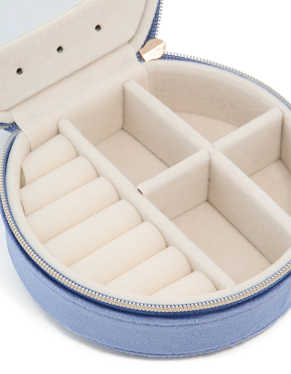 1389-blue-velvet-fabric-round-jewellery-box-2.webp Blue Velvet Fabric Round Jewellery Box