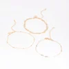 Gold Chain Anklet Pack