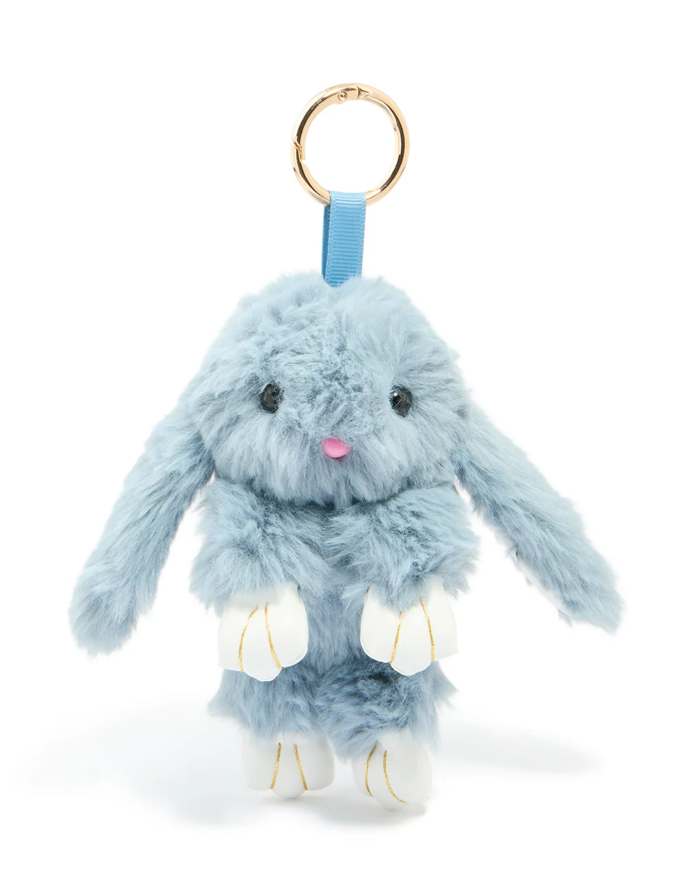 1392-light-blue-fabric-bunny-key-chain-1.webp Light Blue Fabric Bunny Key Chain