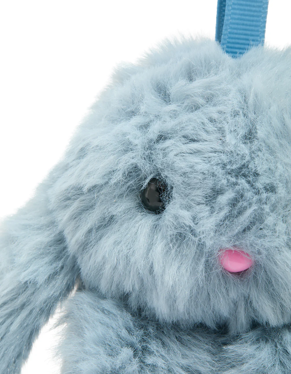 1392-light-blue-fabric-bunny-key-chain-2.webp Light Blue Fabric Bunny Key Chain