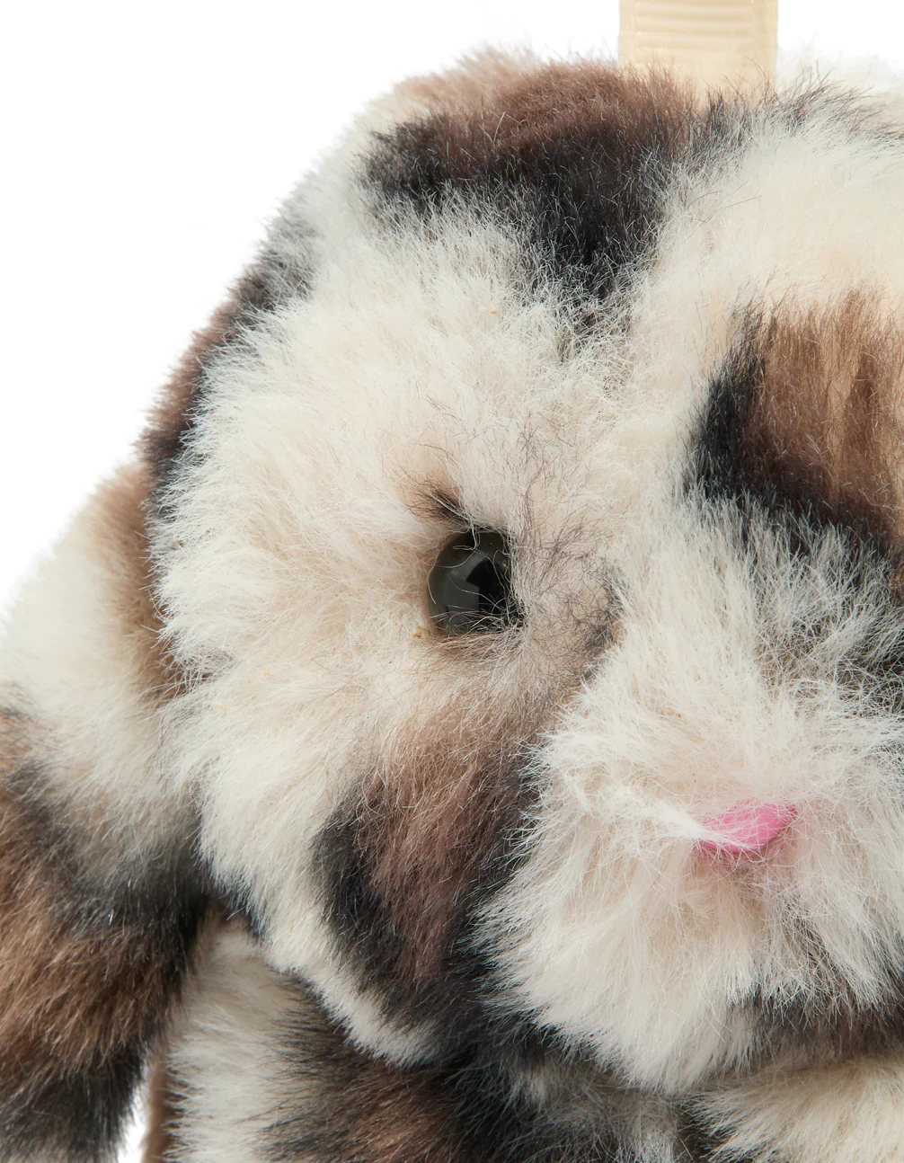 1393-grey-spotted-fabric-bunny-key-chain-2.webp Grey Spotted Fabric Bunny Key Chain