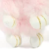 Kids Pink Fabric Bunny Key Chain