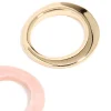 Gold & Pink Acrylic Bangles 2-Pack
