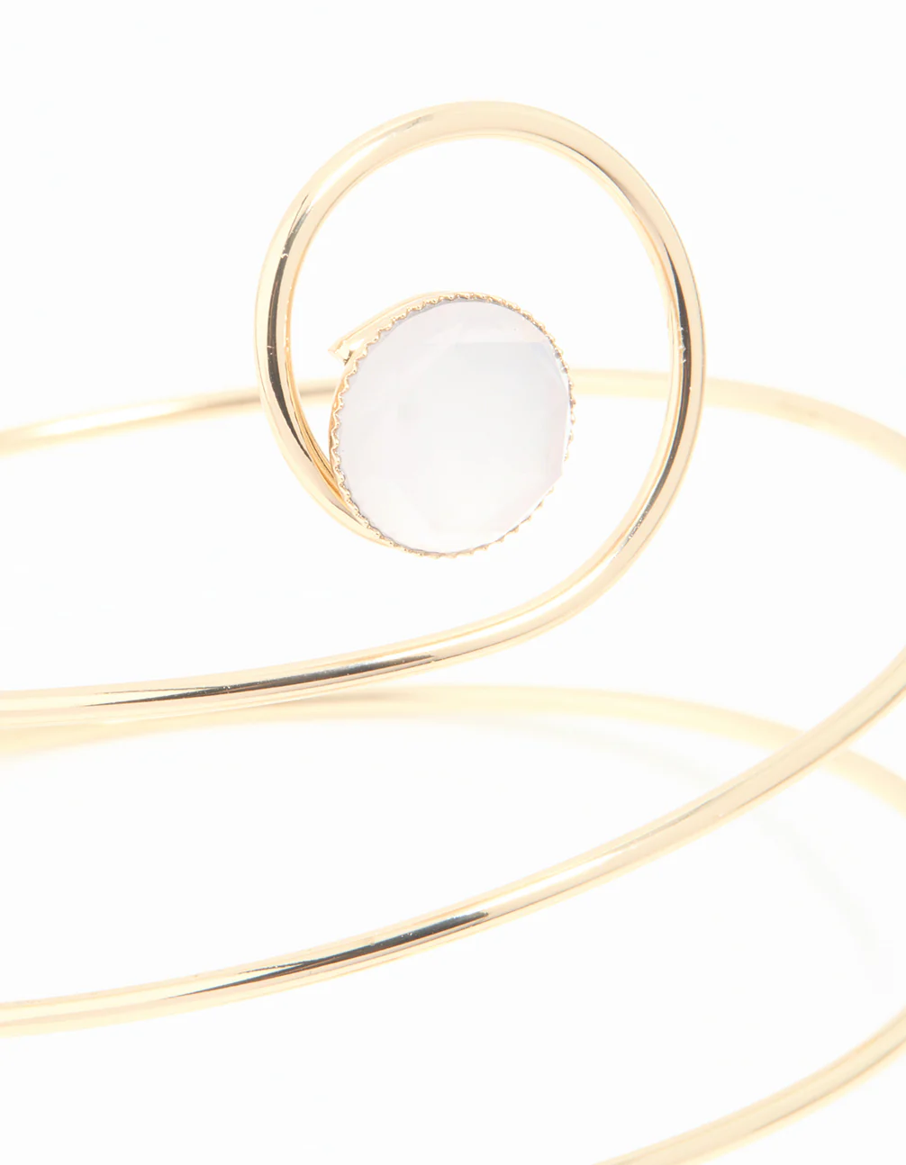 141-gold-clear-gem-swirl-arm-cuff-2.webp Gold Clear Gem Swirl Arm Cuff