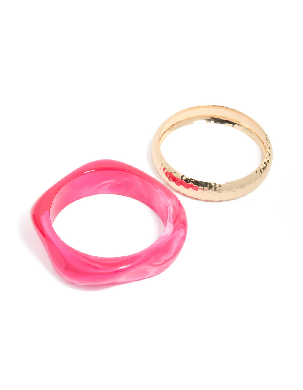 1415-gold-hot-pink-acrylic-bangles-2-pack-1.webp Gold & Hot Pink Acrylic Bangles 2-Pack