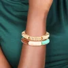 1428-gold-with-rings-acrylic-stretch-bracelets-2-pack-1.webp Gold With Rings & Acrylic Stretch Bracelets 2-Pack