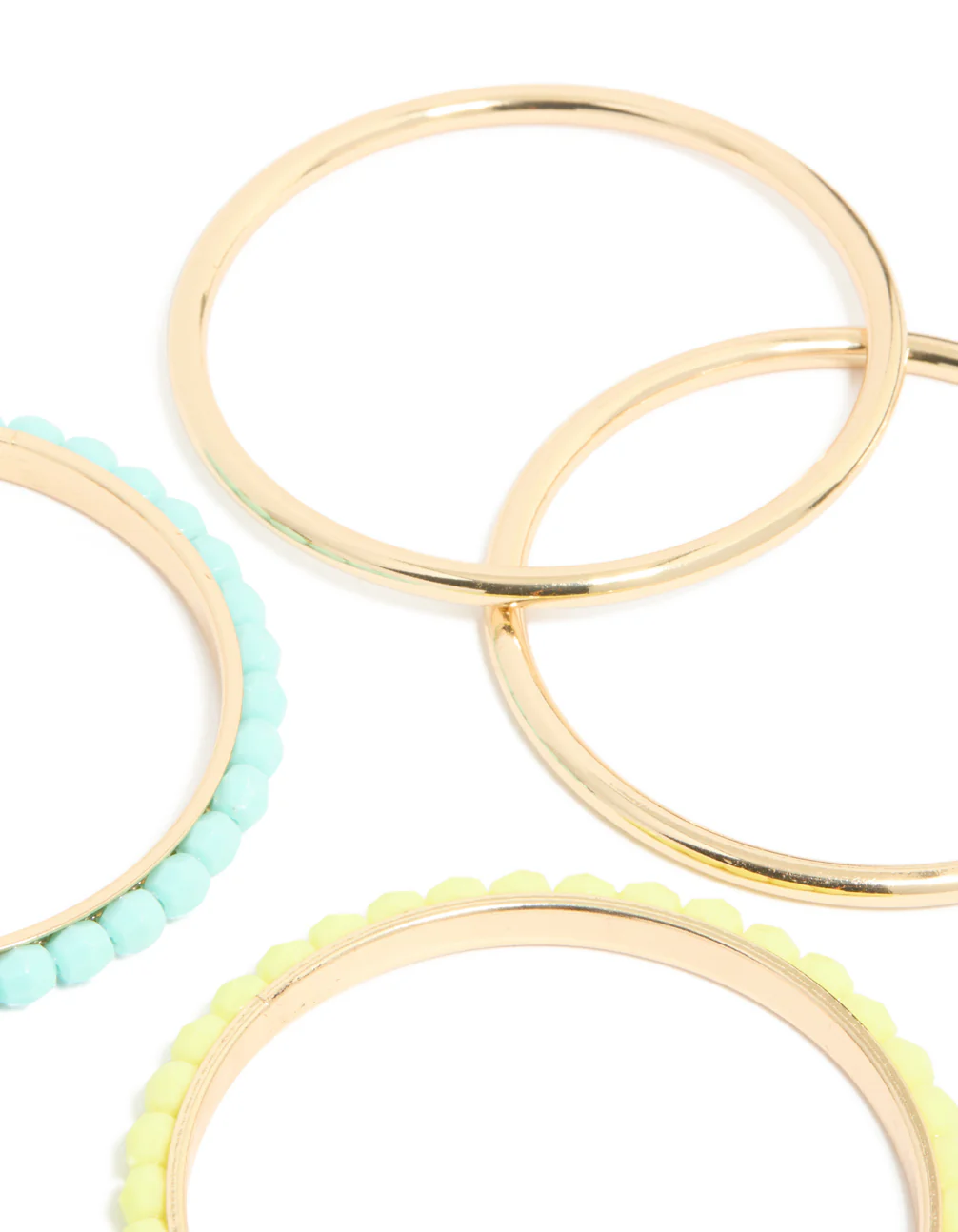 1430-gold-blue-yellow-acrylic-beaded-bangles-6-pack-3.webp Gold Blue & Yellow Acrylic Beaded Bangles 6-Pack