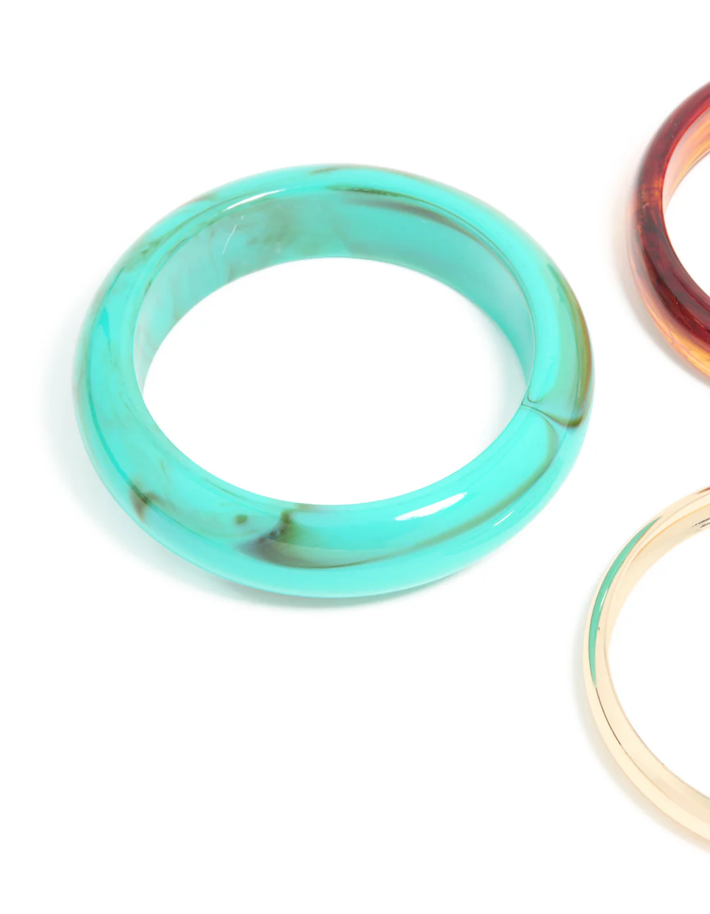 1432-aqua-blue-brown-acrylic-gold-bangles-3-pack-2.webp Aqua Blue Brown Acrylic & Gold Bangles 3-Pack