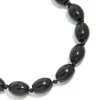 Black Acrylic Beaded Necklace