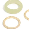 1442-gold-plated-acrylic-cubic-zirconia-rings-3-pack-4.webp Gold Plated Acrylic & Cubic Zirconia Rings 3-Pack