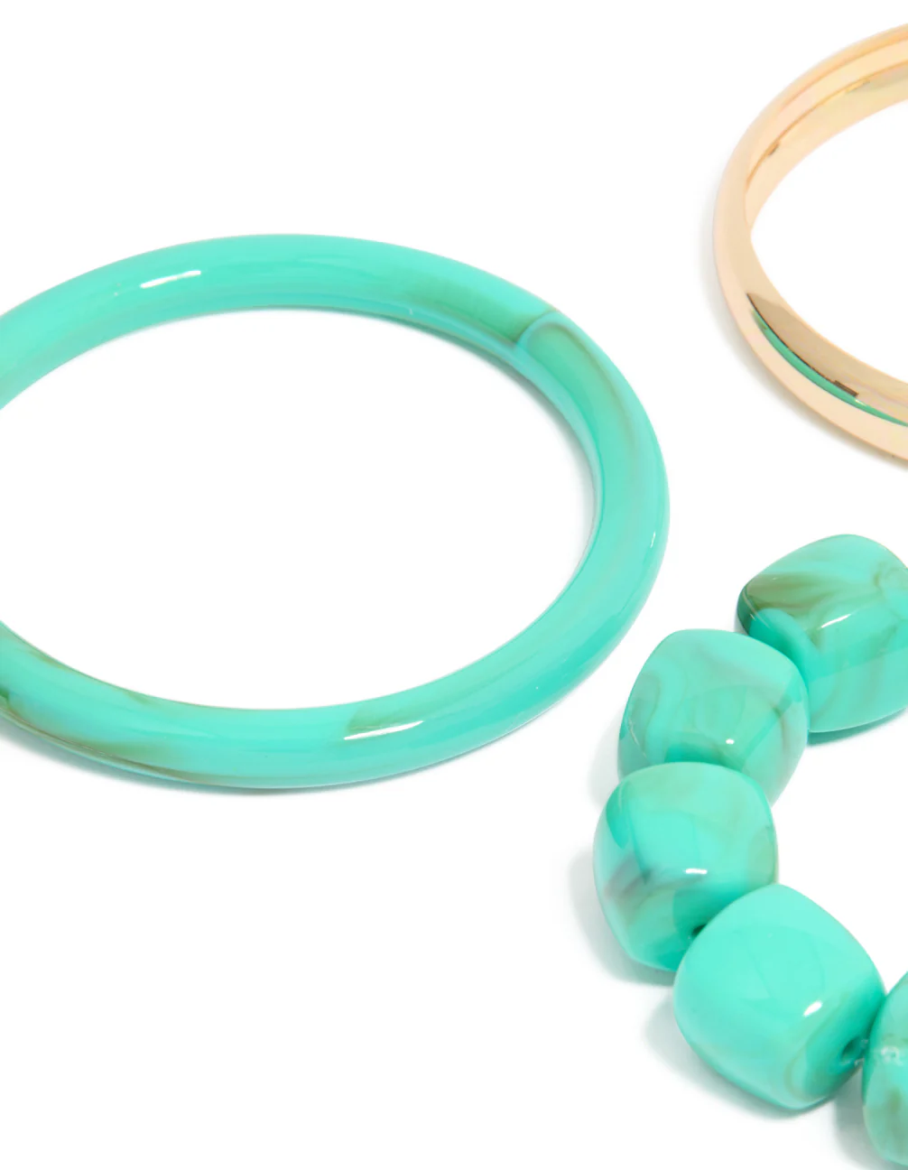 1448-gold-turquoise-acrylic-bracelets-3-pack-4.webp Gold & Turquoise Acrylic Bracelets 3-Pack