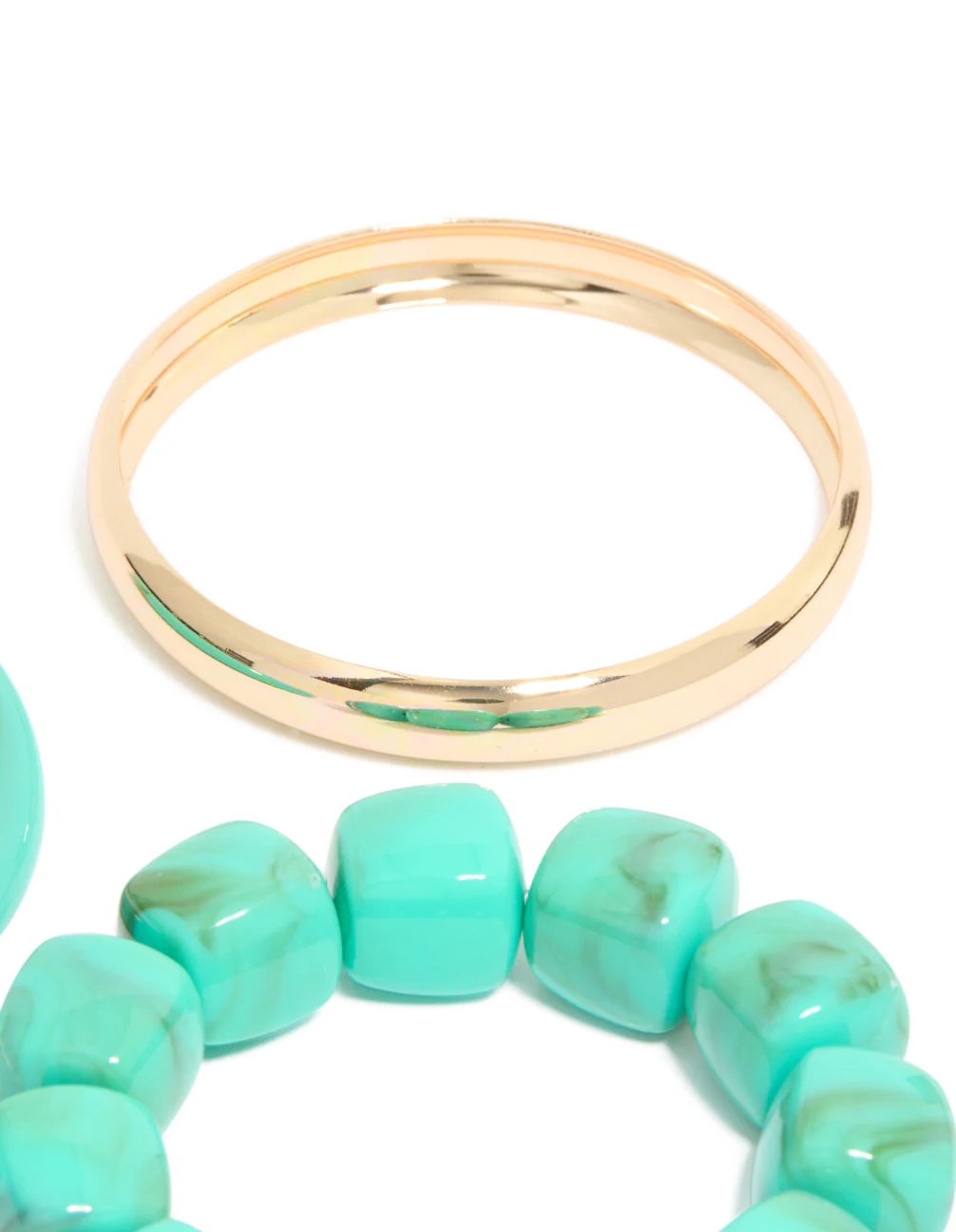 1448-gold-turquoise-acrylic-bracelets-3-pack-5.webp Gold & Turquoise Acrylic Bracelets 3-Pack