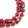 1450-red-acrylic-beaded-layered-necklace-1.webp Red Acrylic Beaded Layered Necklace