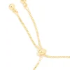 1451-gold-plated-cubic-zirconia-acrylic-flower-toggle-bracelet-5.webp Gold Plated Cubic Zirconia Acrylic Flower Toggle Bracelet