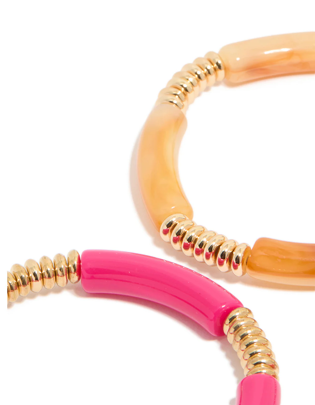 1453-brown-pink-acrylic-stretch-bracelets-4-pack-2.webp Brown & Pink Acrylic Stretch Bracelets 4-Pack