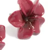 1454-burgundy-acrylic-frangipani-flower-stud-earrings-5.webp Burgundy Acrylic Frangipani Flower Stud Earrings