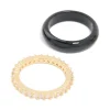 1455-black-acrylic-cubic-zirconia-rings-3-pack-4.webp Black Acrylic & Cubic Zirconia Rings 3-Pack