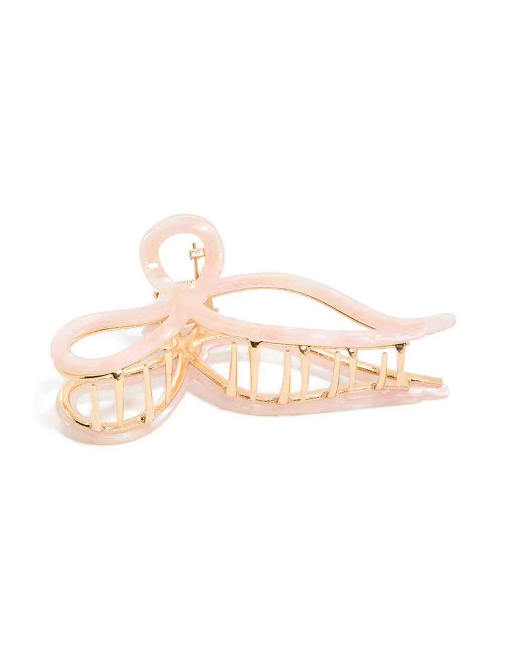 1461-light-pink-acrylic-bow-hair-claw-clip-1.webp Light Pink Acrylic Bow Hair Claw Clip