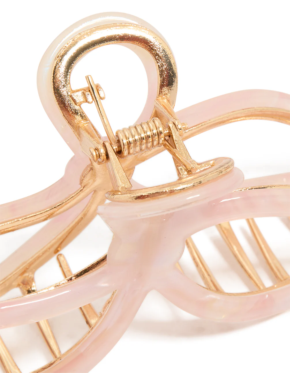 1461-light-pink-acrylic-bow-hair-claw-clip-3.webp Light Pink Acrylic Bow Hair Claw Clip