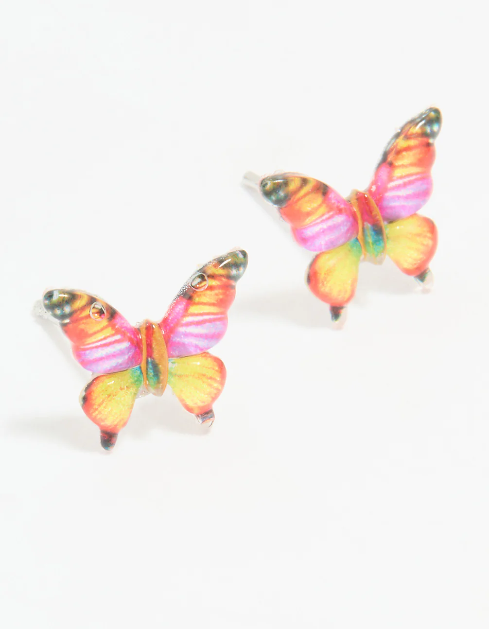1466-multicoloured-acrylic-butterfly-stud-earrings-1.webp Multicoloured Acrylic Butterfly Stud Earrings