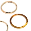 Gold & Brown Acrylic Bangles 4-Pack