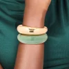 1475-gold-green-acrylic-wrist-cuffs-2-pack-2.webp Gold & Green Acrylic Wrist Cuffs 2-Pack