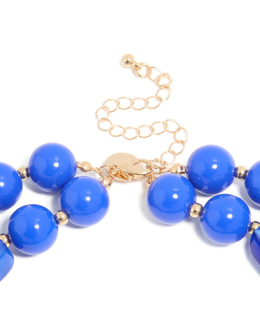 1476-dark-blue-acrylic-beaded-long-layered-necklace-3.webp Dark Blue Acrylic Beaded Long Layered Necklace