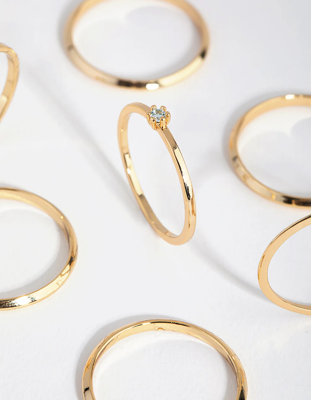 1498-18ct-gold-plated-aquamarine-cubic-zirconia-march-ring-7-pack-2.webp 18ct Gold Plated Aquamarine Cubic Zirconia March Ring 7-Pack
