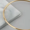 1499-18ct-gold-plated-brass-2mm-bangle-bracelet-2.webp 18ct Gold Plated Brass 2mm Bangle Bracelet