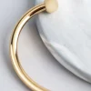 1504-18ct-gold-plated-brass-ball-end-cuff-bracelet-2.webp 18ct Gold Plated Brass Ball End Cuff Bracelet
