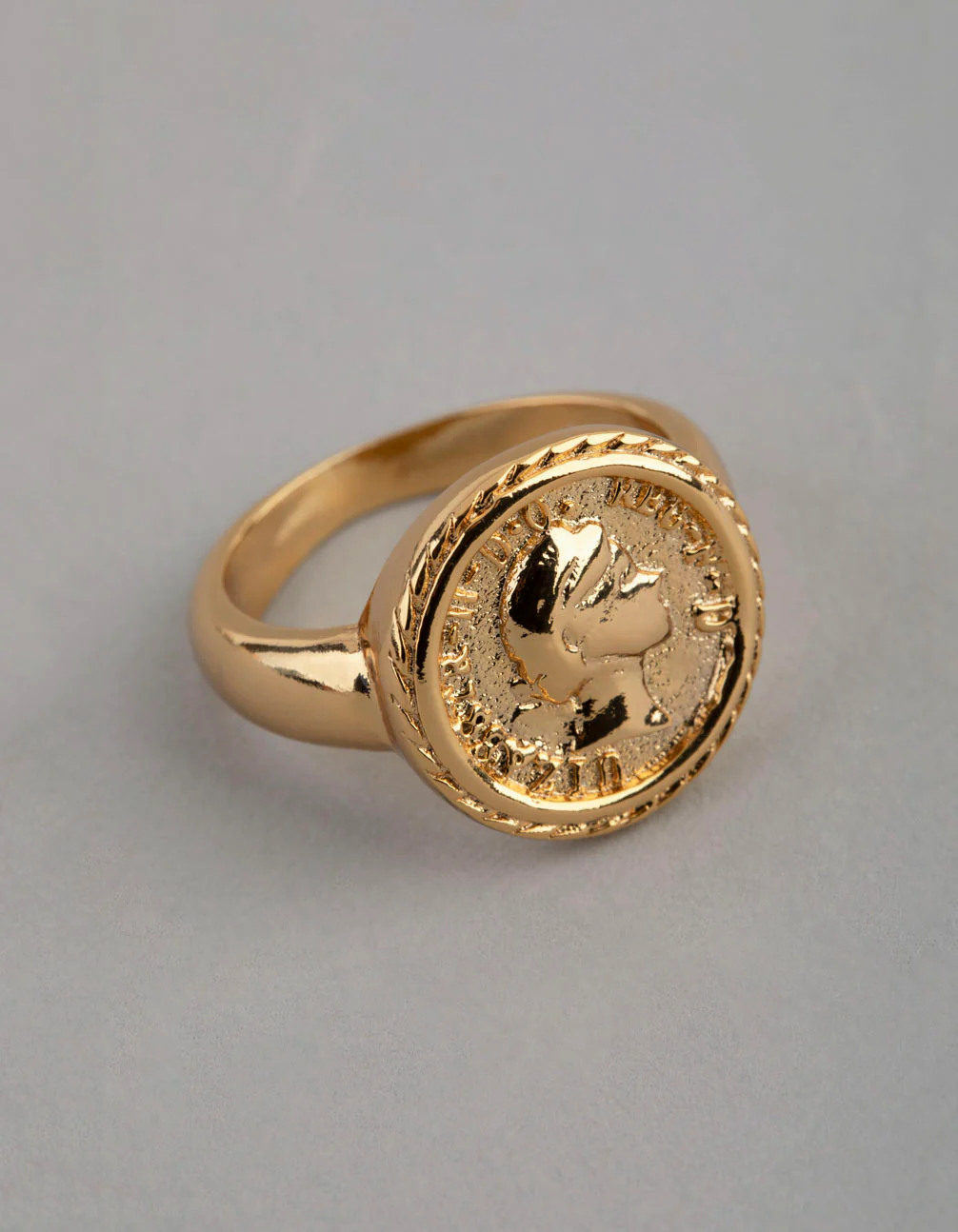 1506-18ct-gold-plated-brass-coin-ring-1.webp 18ct Gold Plated Brass Coin Ring