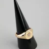 1513-18ct-gold-plated-brass-cubic-zirconia-star-signet-ring-2.webp 18ct Gold Plated Brass Cubic Zirconia Star Signet Ring
