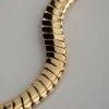 18ct Gold Plated Brass Flat Chain Necklace