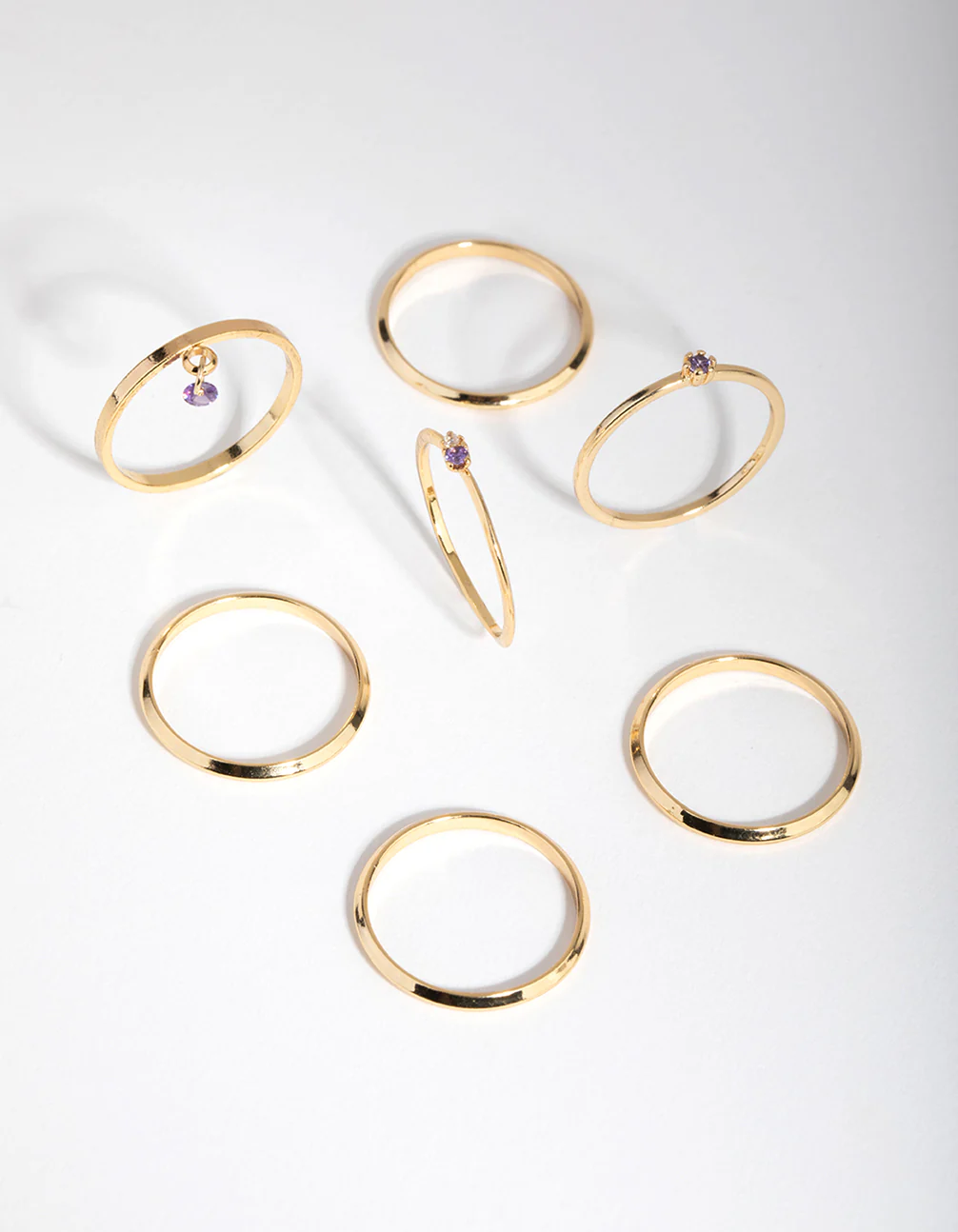 1544-18ct-gold-plated-february-amethyst-cubic-zirconia-ring-7-pack-1.webp 18ct Gold Plated February Amethyst Cubic Zirconia Ring 7-Pack