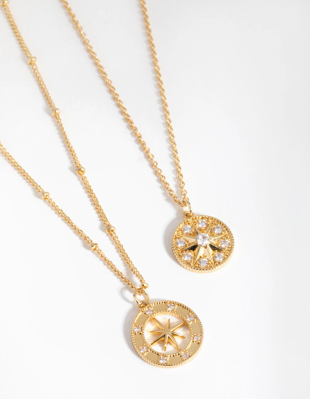 1545-18ct-gold-plated-northern-star-necklace-set-1.webp 18ct Gold Plated Northern Star Necklace Set